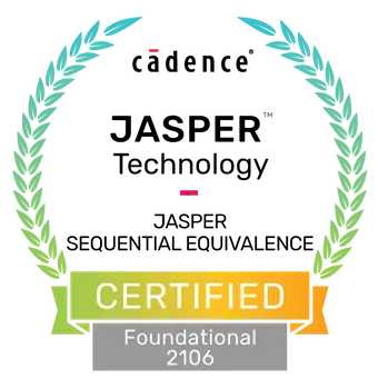 Jasper System Verilog Sequential Equivalence Checking Badge