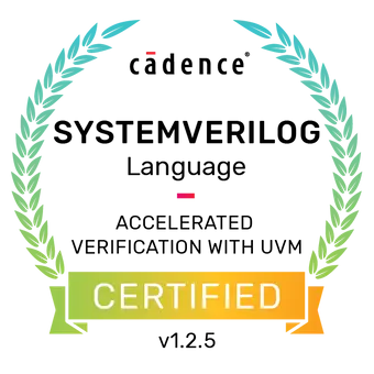 Jasper System Verilog Universal Verification Methodology Badge