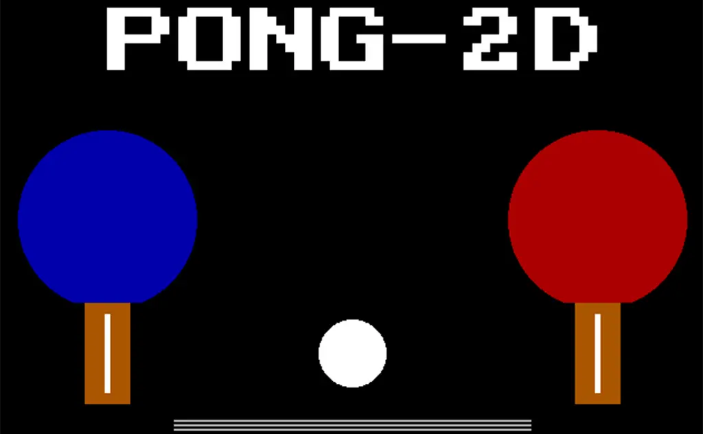 PONG-2D My High school CS project