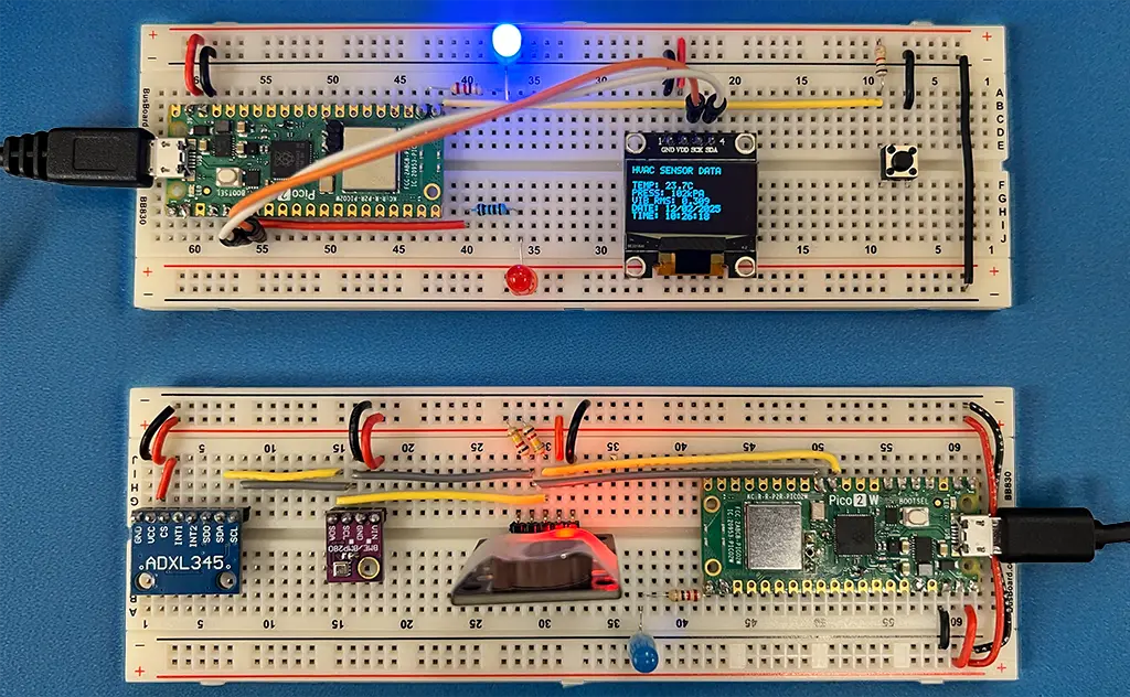Wireless HVAC Health Sensor (FreeRTOS)