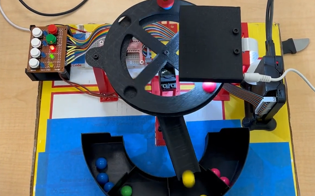 Colored Ball Sorter with PiCam and OpenCV